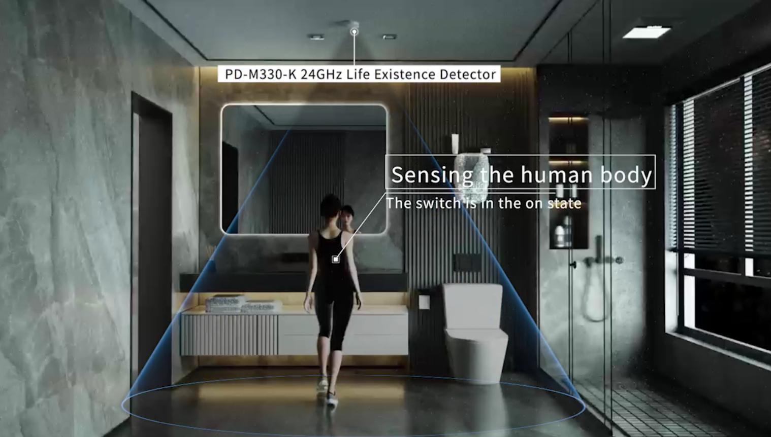 Az intelligens jelenlét észlelése egyszerűen: a PDLux elindítja a PD-M330-K MMWAVE radar-érzékelőt